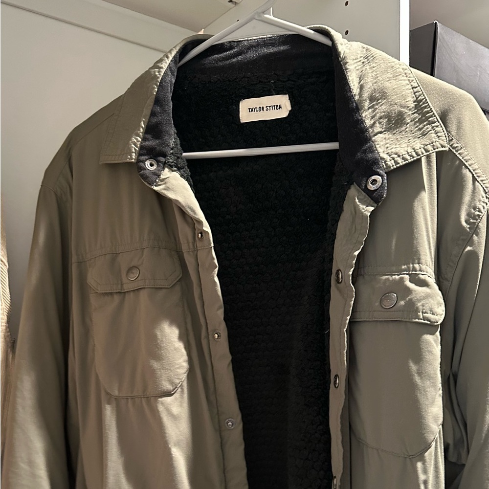 Taylor Stitch quilted decker jacket (42) Large